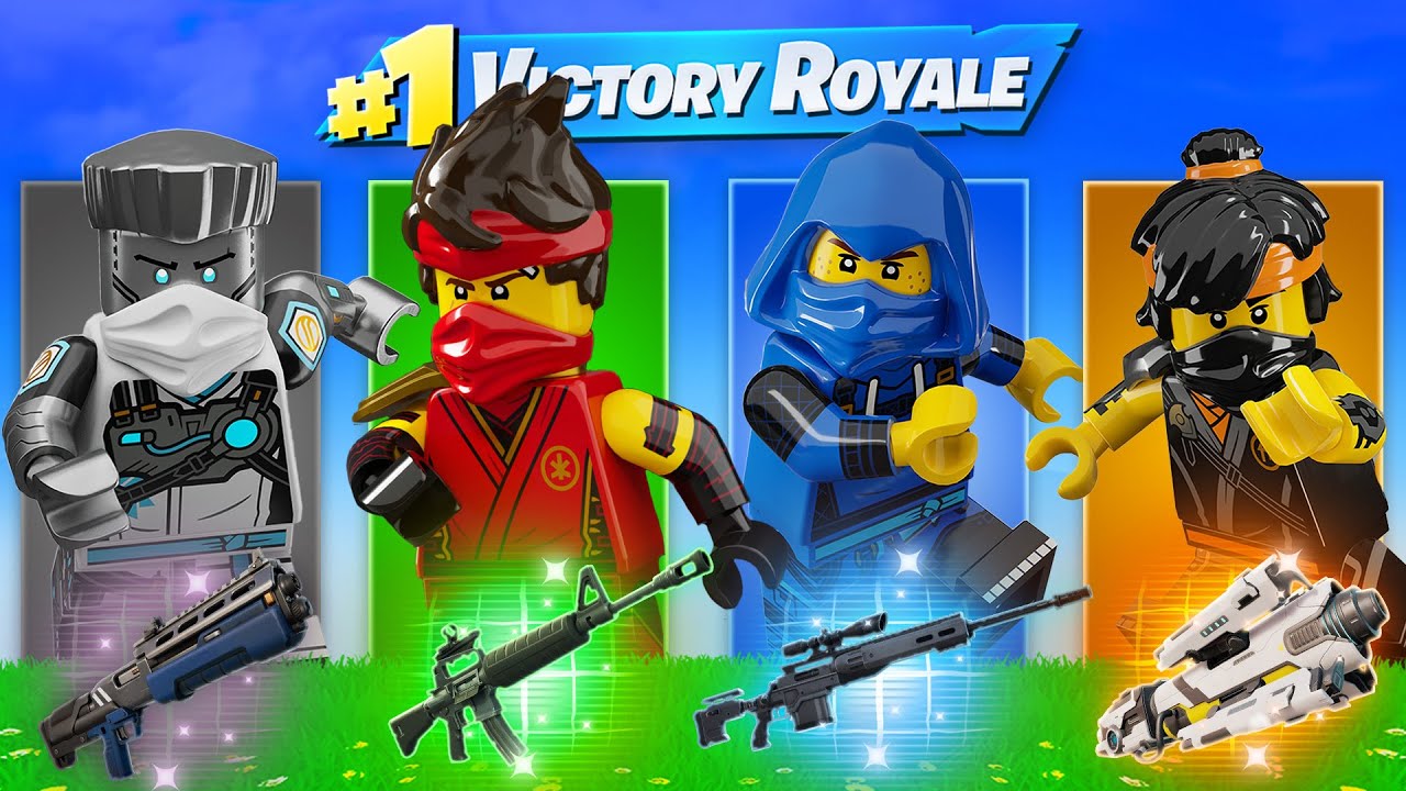 The *RANDOM* LEGO NINJAGO Skin Challenge
