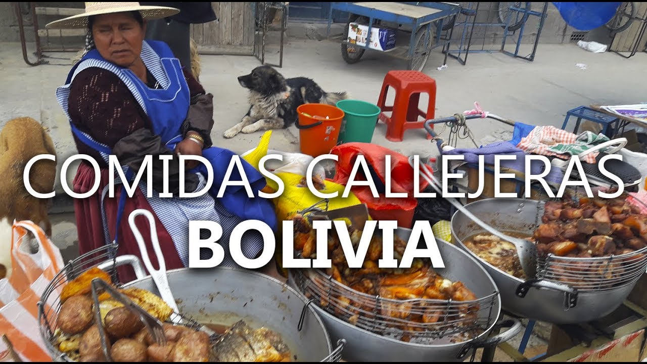 Probamos COMIDAS CALLEJERAS de BOLIVIA | SABORES DE LA CALLE | VUELTALMUN