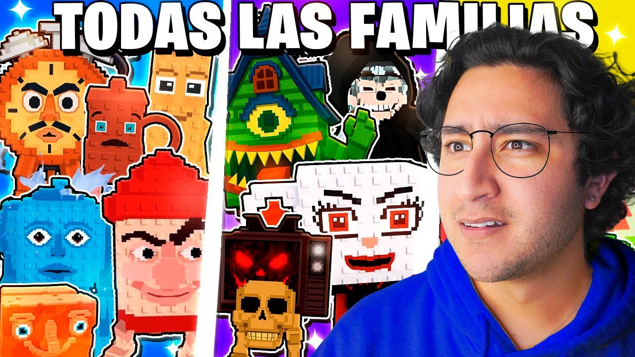 ESTAS SON LAS FAMILIAS EN STEAL A BRAINROT