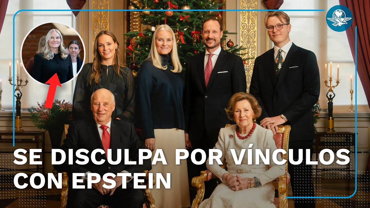 Princesa de Noruega lamenta vínculos con Epstein