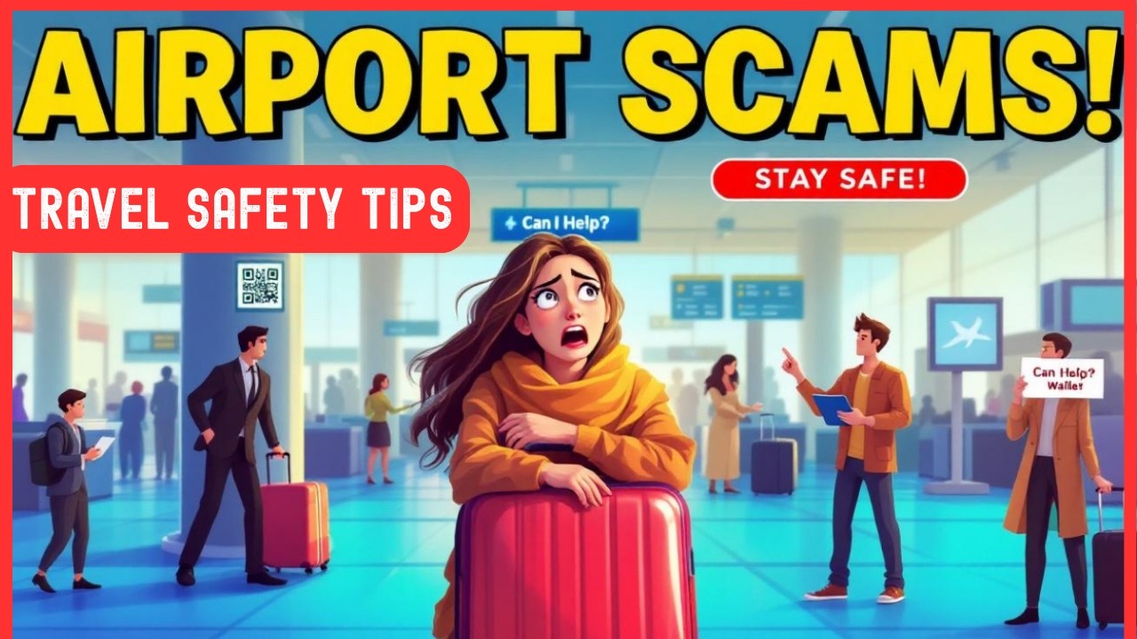 Avoid These Shocking Airport Scams ✈️ Stay Safe! 🚨