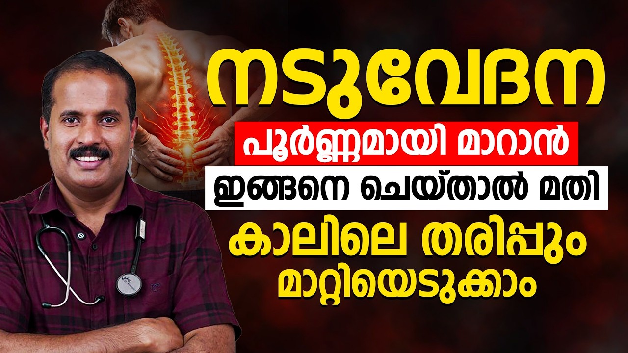 നടുവേദനയാണോ?  സർജറി ഇല്ലാതെ ആശ്വാസം നേടാം|  Dr Shameer