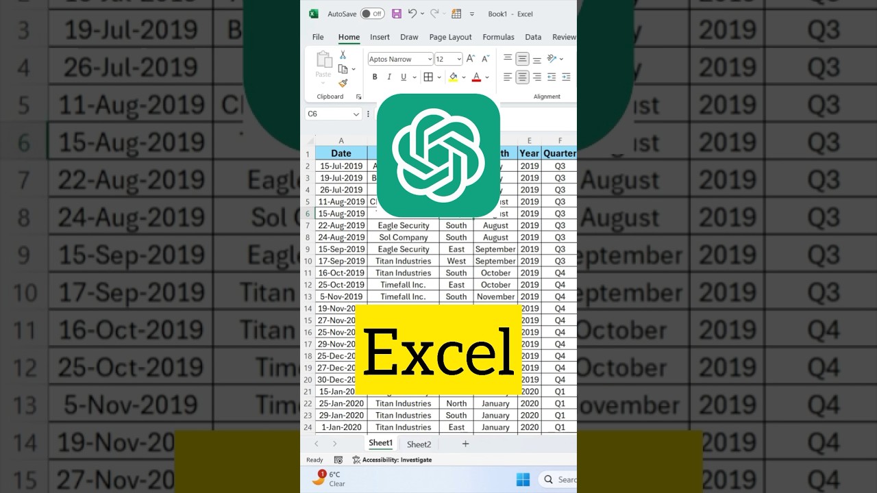 How to use AI features in Excel | Save 4 Hours Daily by using AI Tools #excel #ai #exceltips