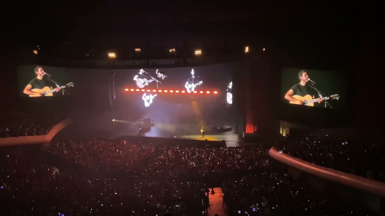 Enamórate de alguien más en concierto • Morat Auditorio Nacional México 11 noviembre