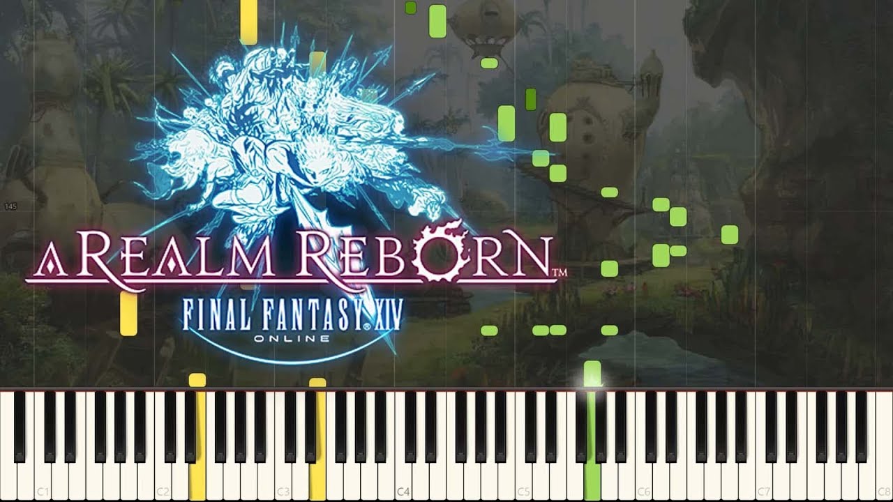 FFXIV - Serenity (Piano Collections - Synthesia)