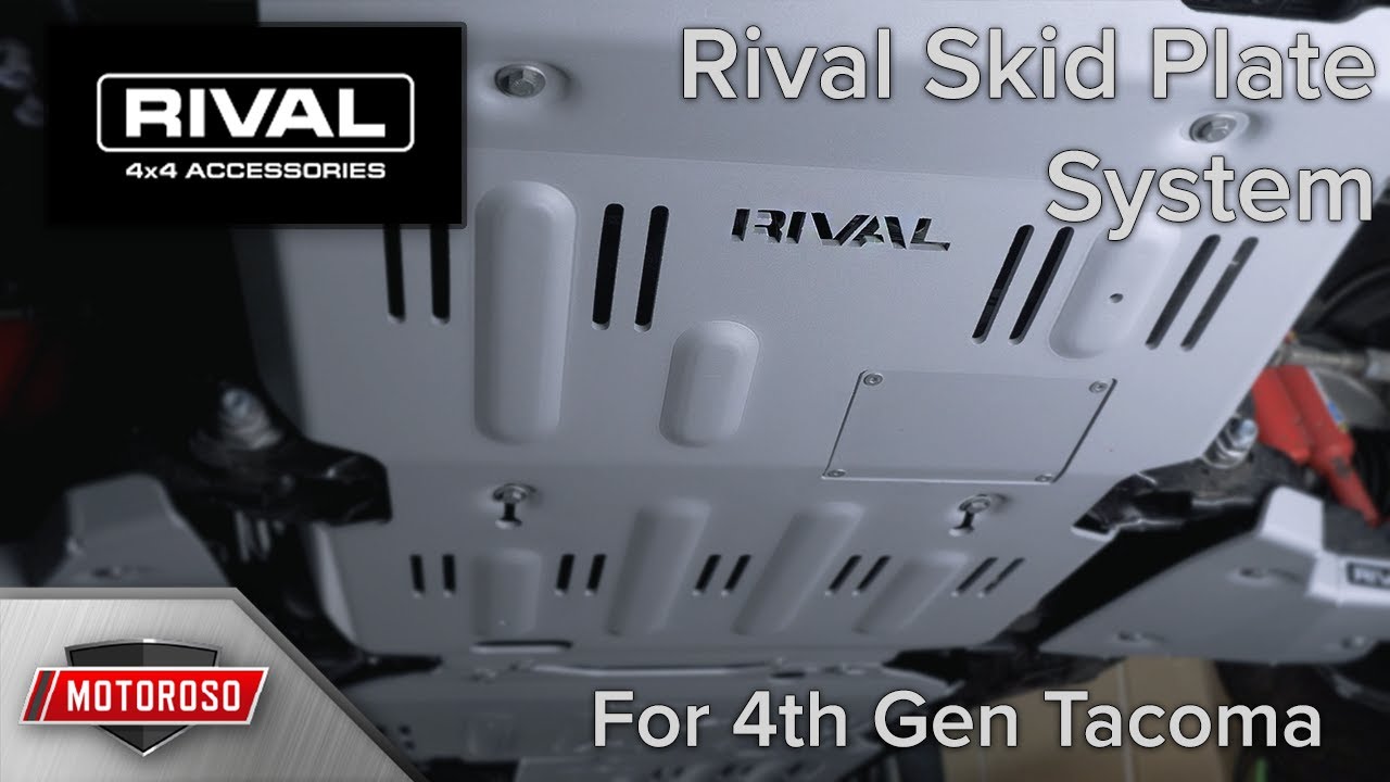 Rival Skid Plate System for 2024+ 4th Gen Toyota Tacoma w/Install Guide