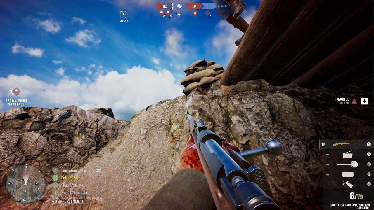 WW1Isonzo Italian Front - Carcano Full Match Win 89 /13