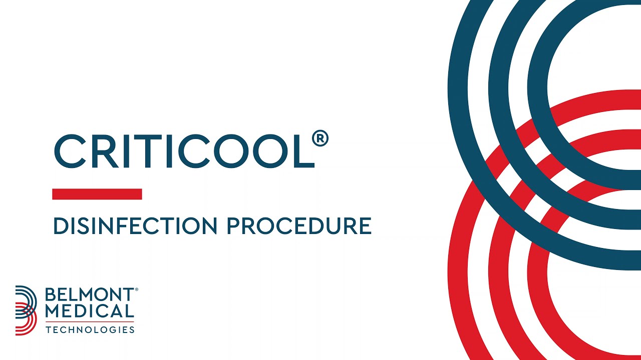 CritiCool® Water Circuit Disinfection Procedure