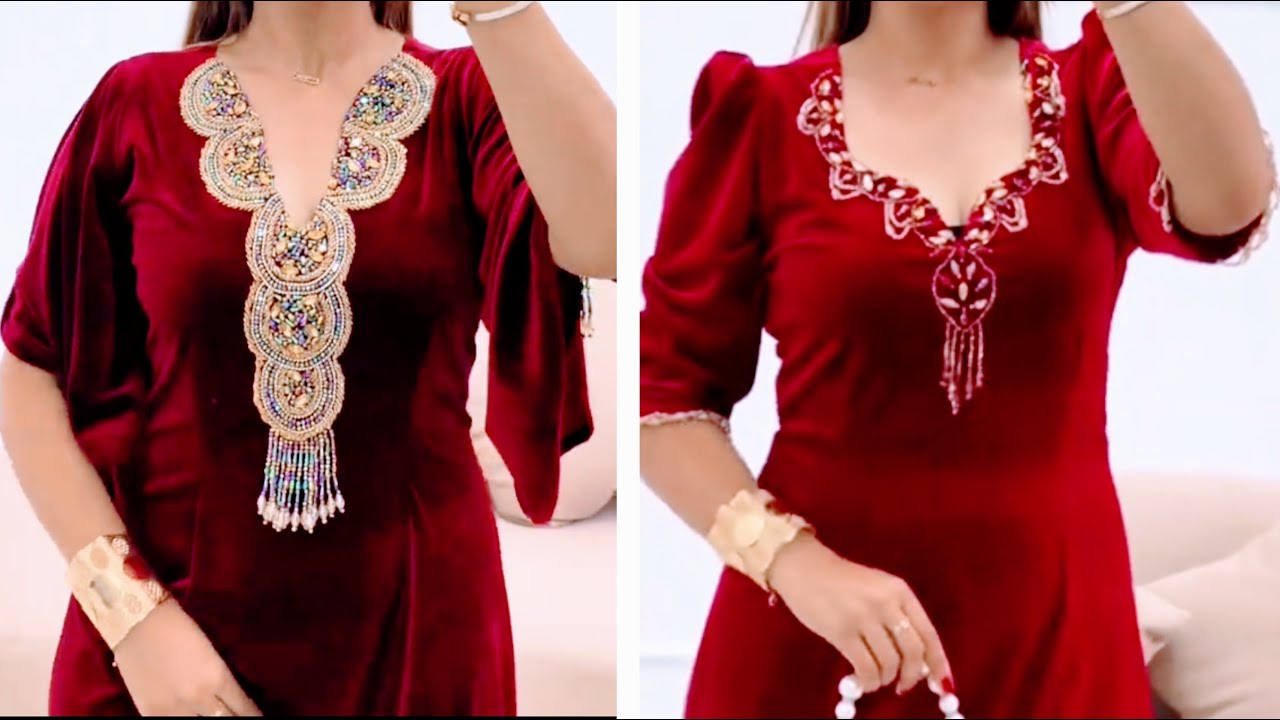 جديد موديلات قطيفة روعة 2026 ♥️🎀🥀 #اكسبلور #قفطان #بدعيات #قندورة #outfit #fashion 
