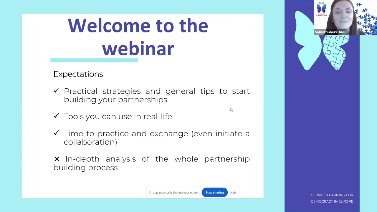 Webinar 10 – Contact Making: How to find partners (abroad)