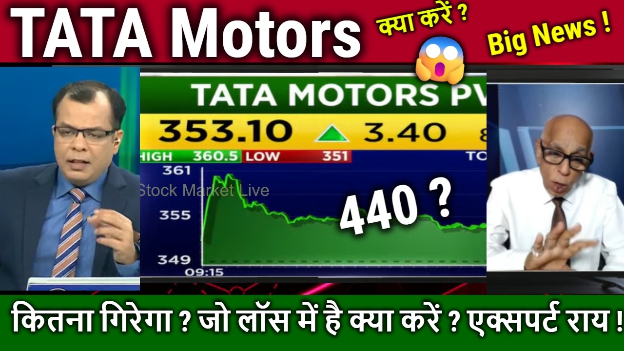 TATA Motors share news today,hold or sell ?,TMPV Share news,Analysis PARKAS GABA/target tomarrow