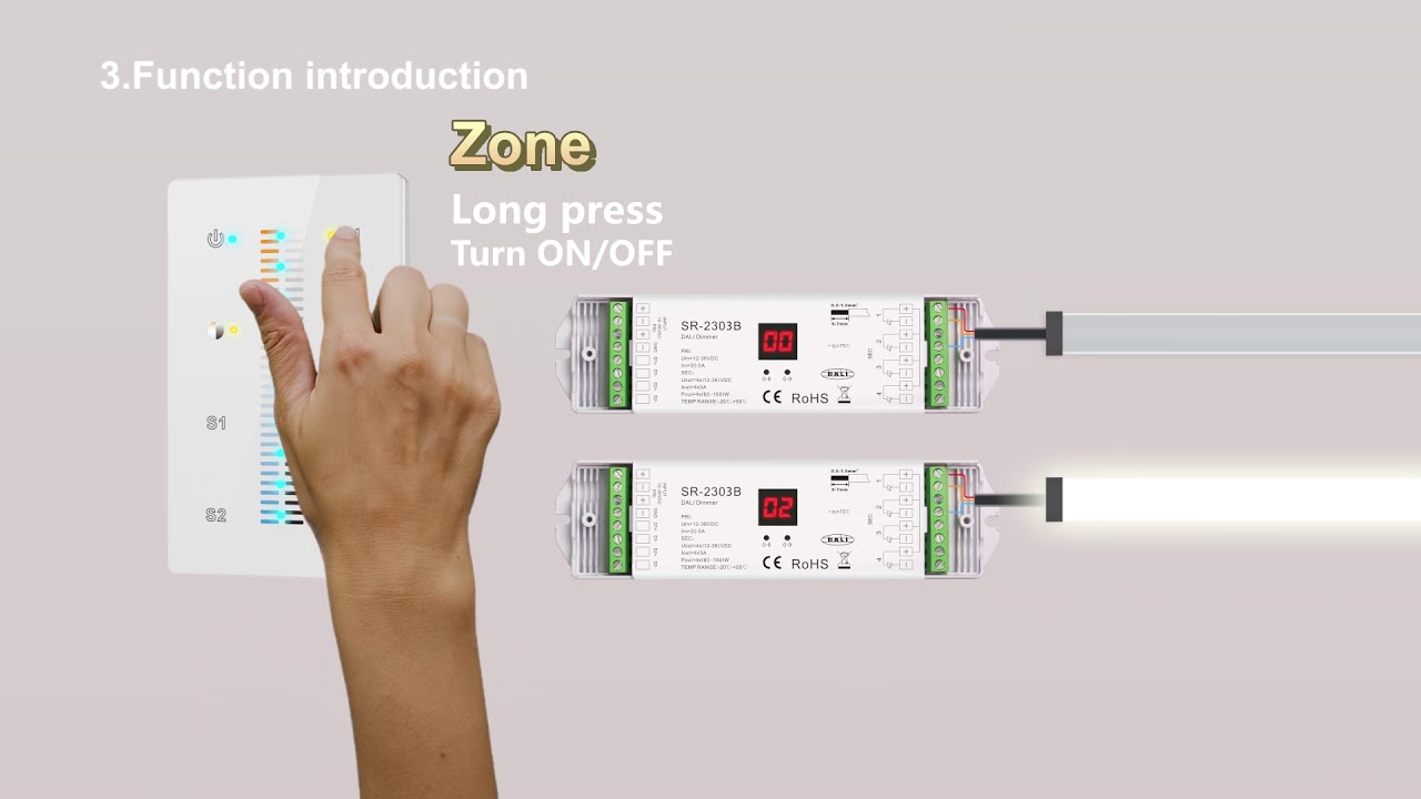 DALI DT6 CCT Controller SR-2300TS-CCT-US(DT6)