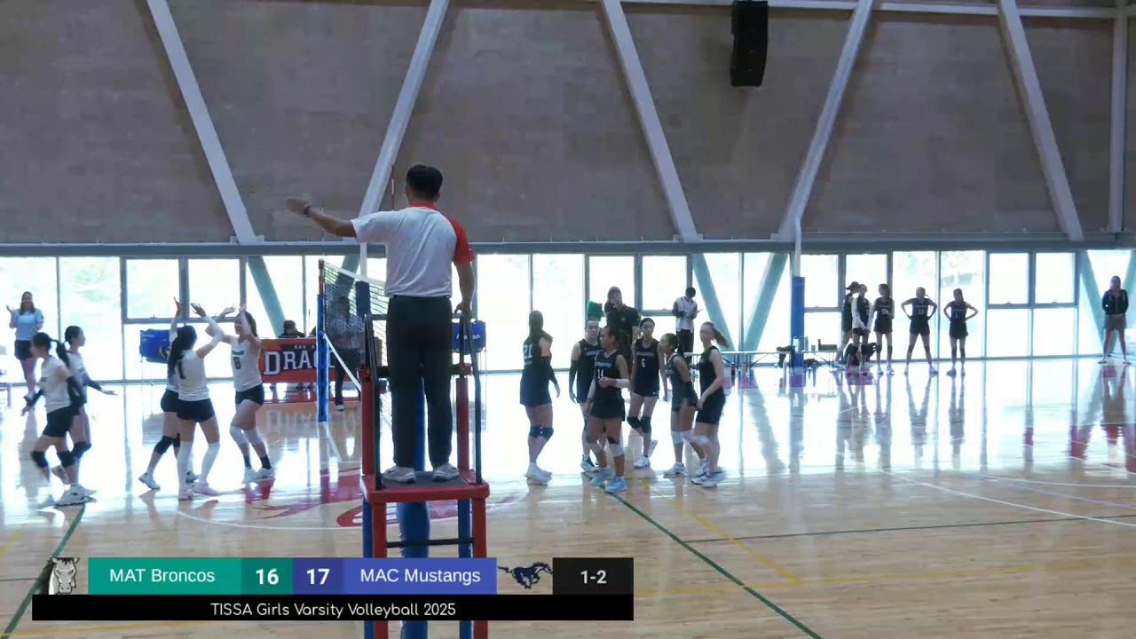 TISSA 2025 Girls Volleyball MAC vs MAT
