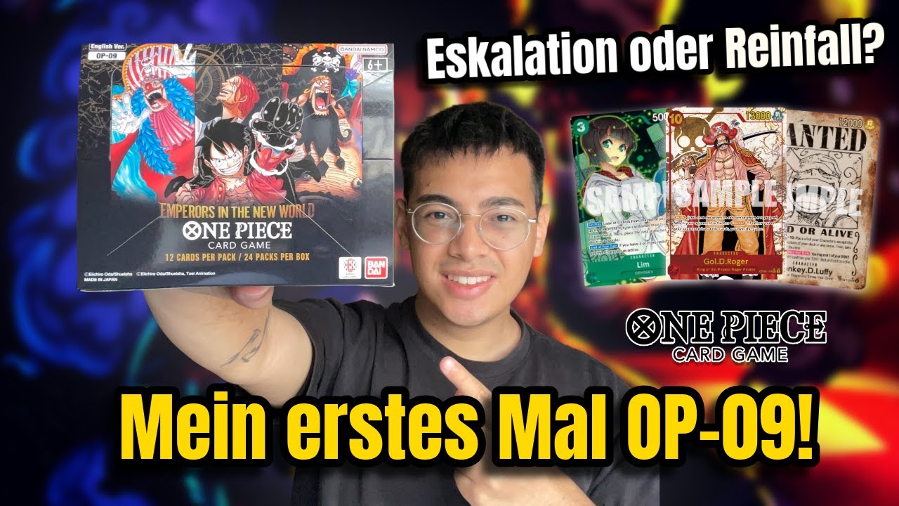 Mein erstes OP09 Display Opening! Hype oder Flop? | One Piece TCG Deutsch