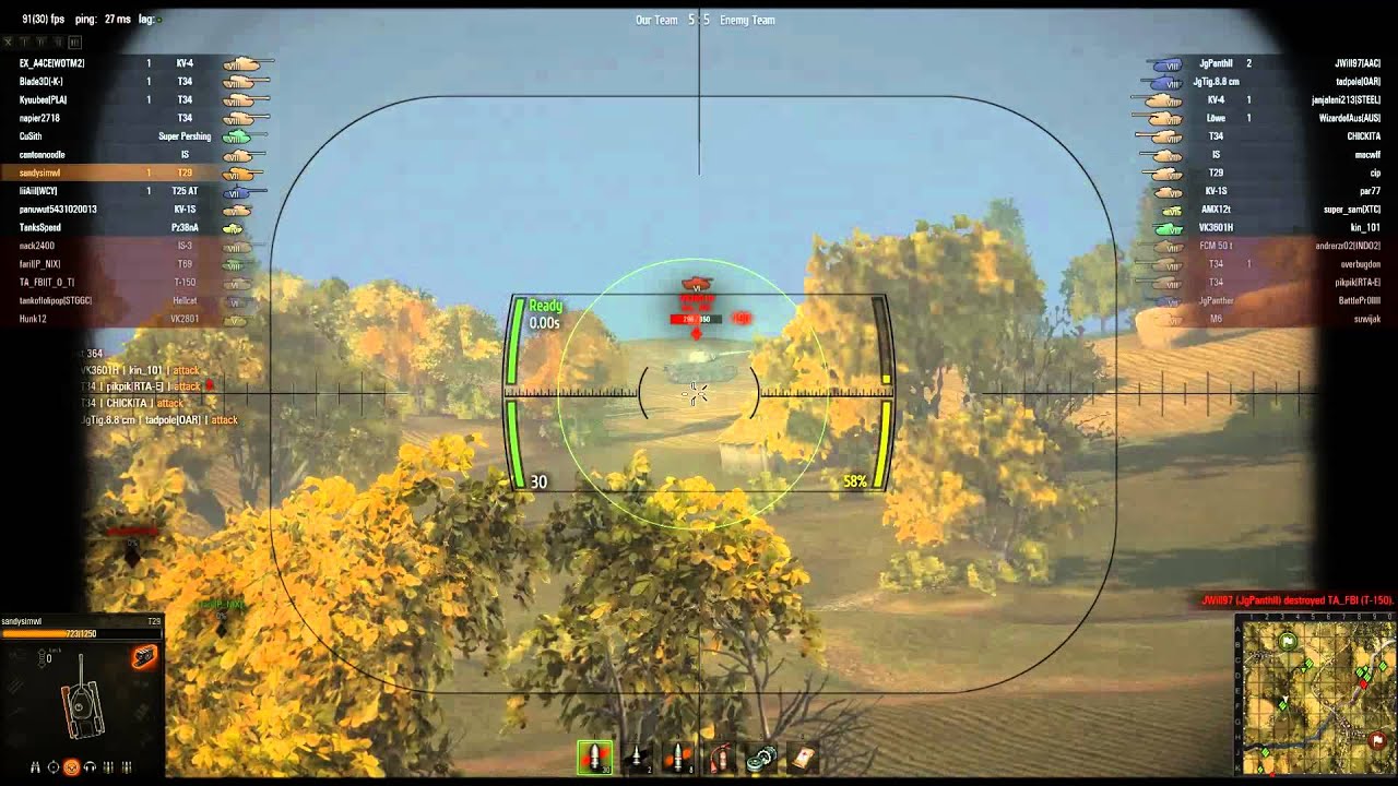 WOT T29 Gameplay Redshire 2013 Jan 23 HD