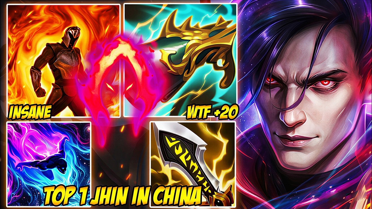 Wild Rift China Top 1 Jhin - This Should NOT Be Allowed | Best Build and Runes