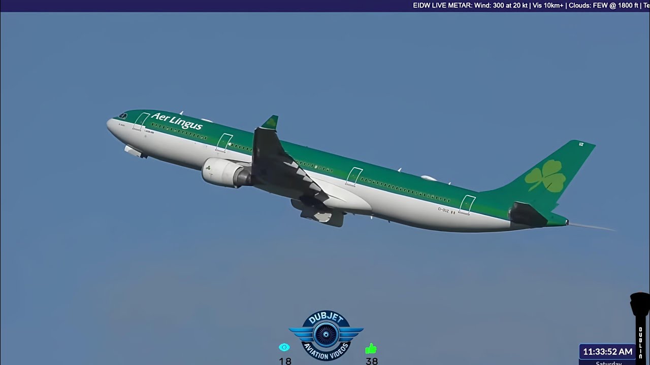 🔴 Saturday Stream - Dublin Airport LIVE Plane Spotting - EIDW/DUB - 25/10/2025