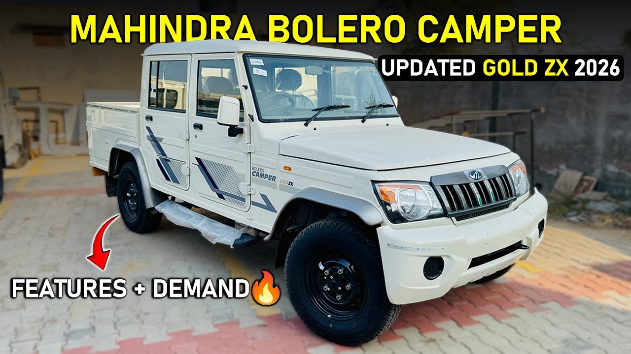 Mahindra Bolero Camper Gold ZX Review | Latest Update 2026🔥 | CARSINFO |