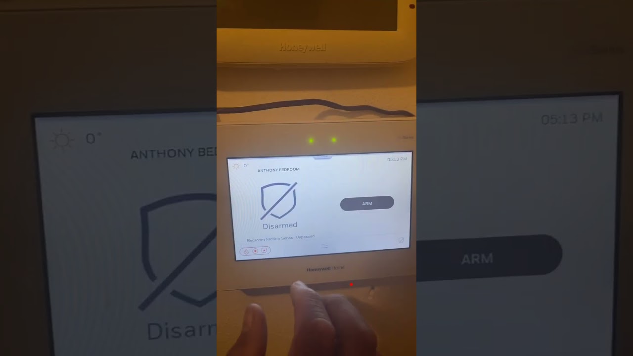How to bypass a zone on Proa7 panel