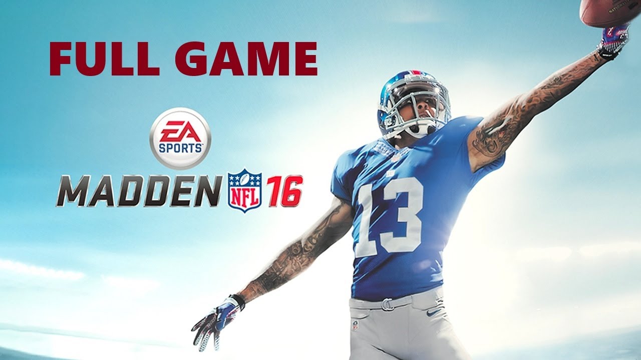 Madden NFL 16 [Full Game | No Commentary] PS4