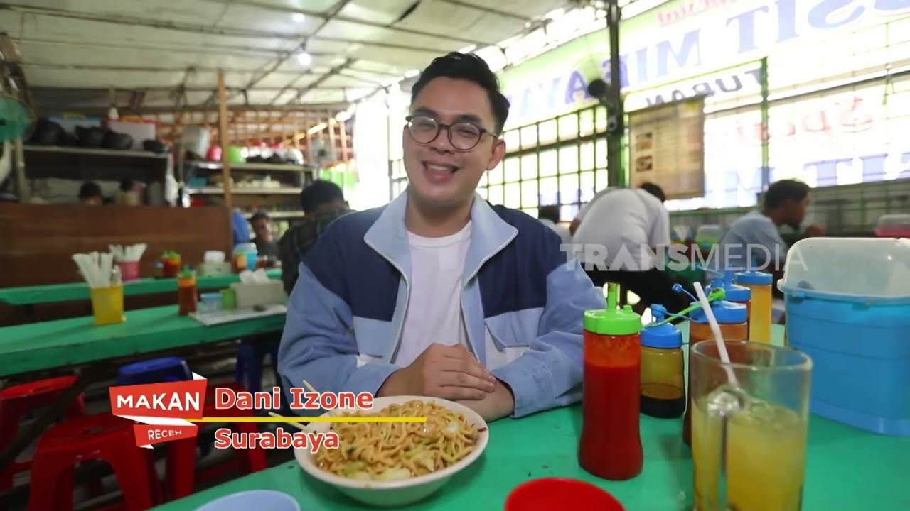 Dani Izone jajan Pangsit Mie Ayam Tuban Pak Suci Asli | MAKAN RECEH (25/02/25)