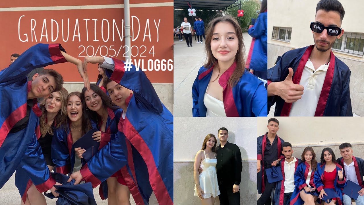 BİZ MEZUN OLDUKK 🤍✨🎓🥂 20/05/24 #vlog66