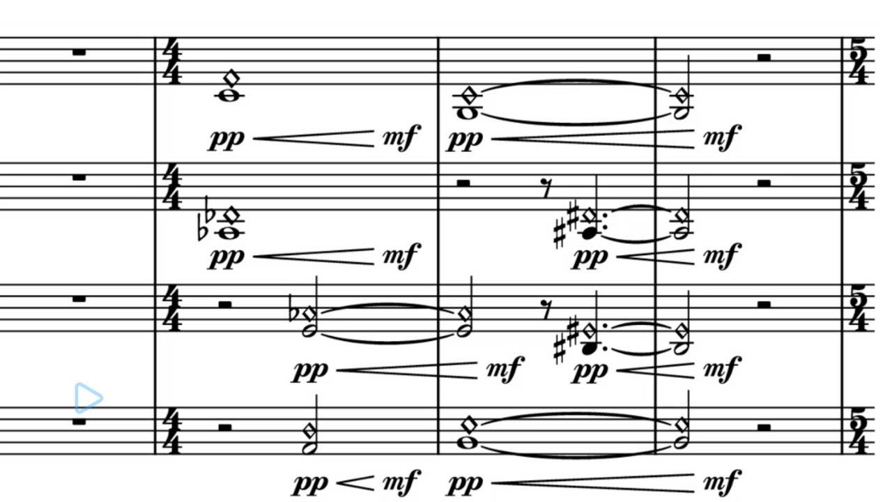 Distant Echoes (2024) for string quartet