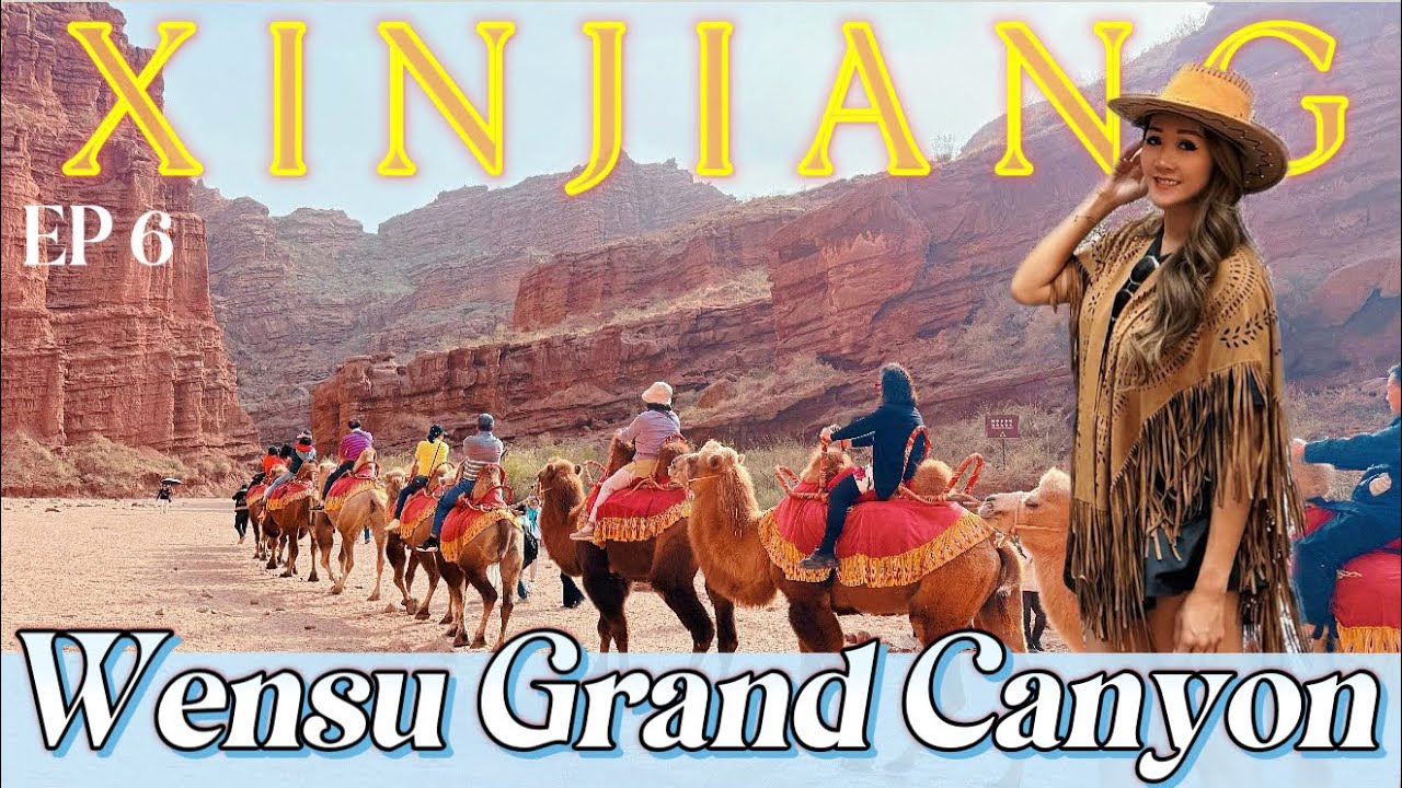 China Doesn't Want You to See This Place...Xinjiang (Wensu Grand Canyon & Aksu) 新疆 火星般的温宿大峽谷 阿克蘇夜市