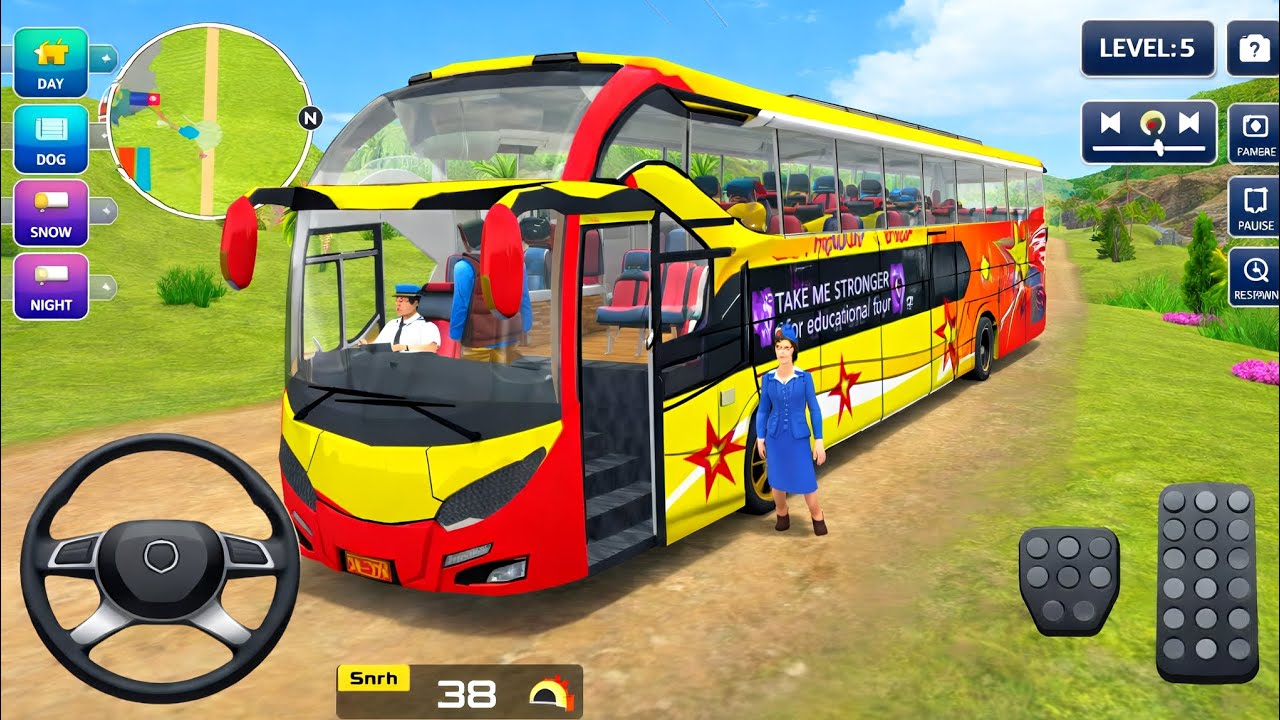 Bus Driving Game Simulator 3D 2026 Gameplay | Realistic Bus Driving Android | Ultimate Bus Simulator