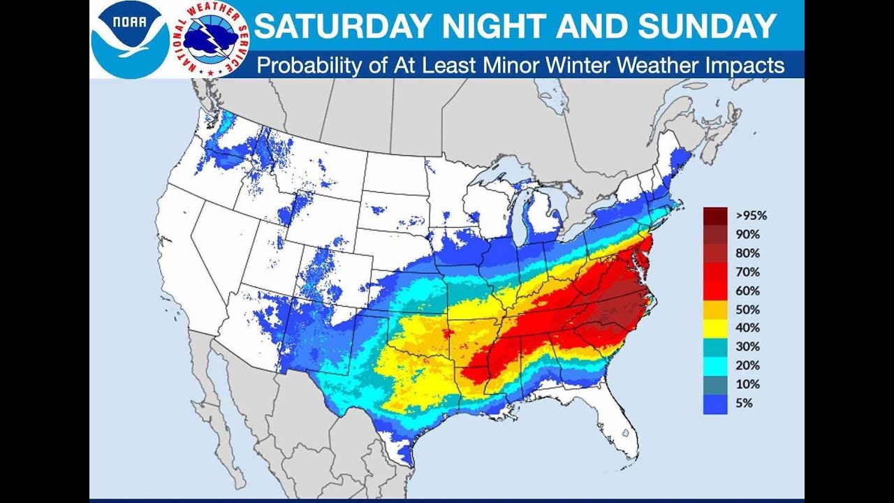 Major Southeast winter storm this weekend?