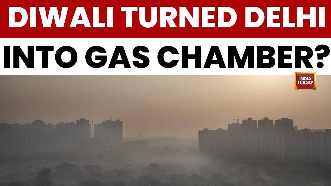 Delhi News: National Capital Chokes, BJP Blames AAP&rsquo;s 'Diwali Plot' | India Today
