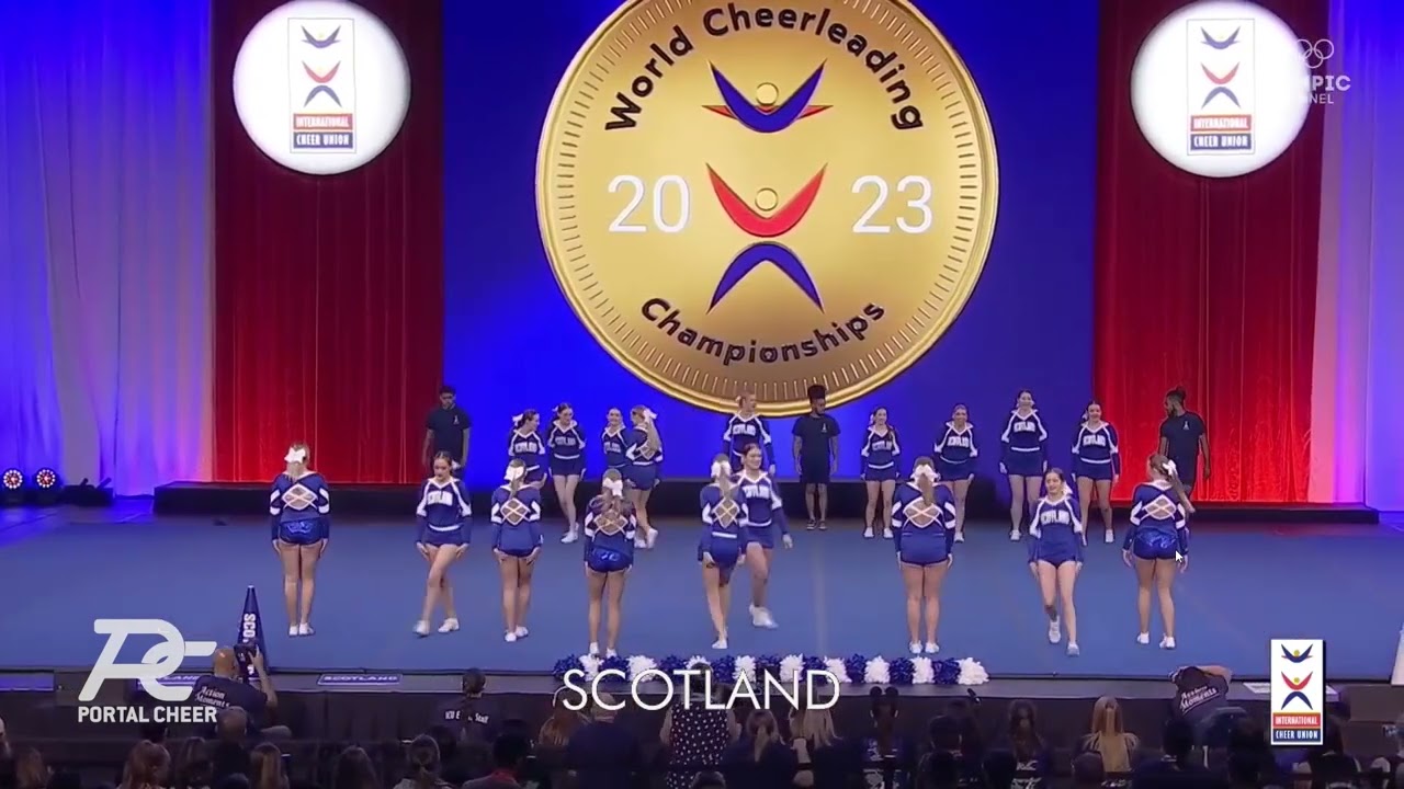 Worlds ICU 2023 - Team Scotland All Girl Elite - Day 1