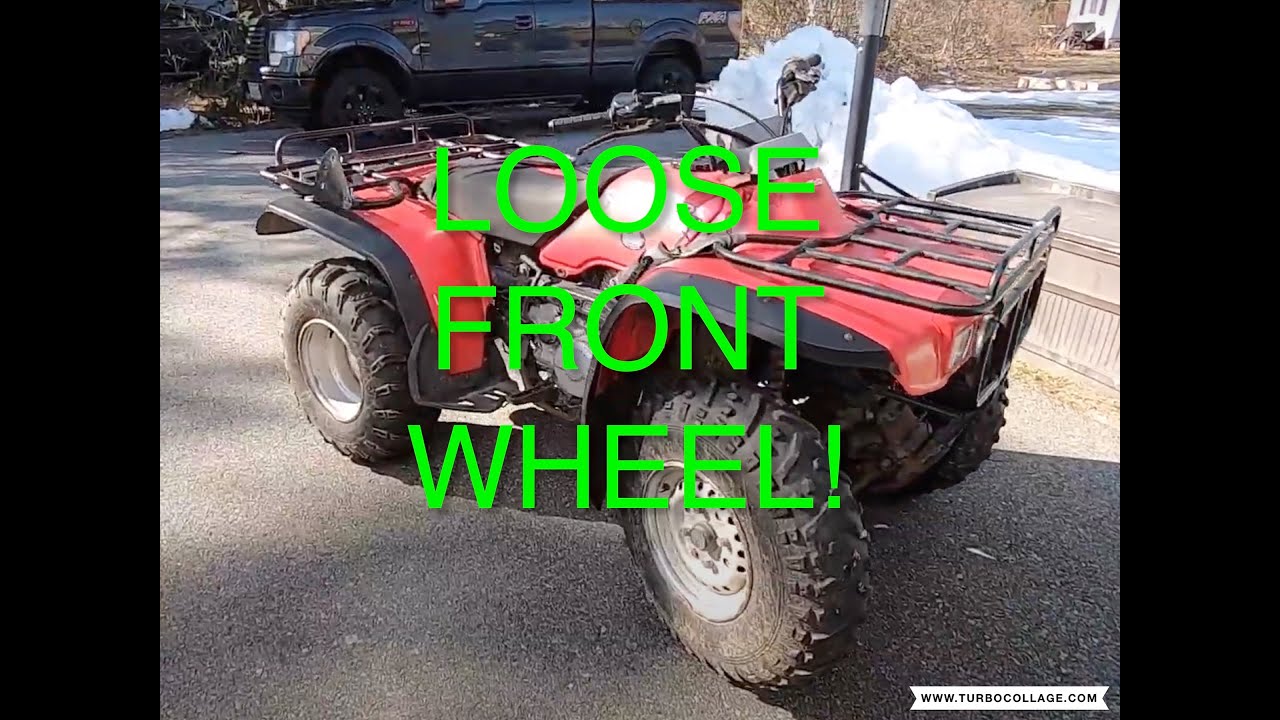 Honda FourTrax 4x4 Front Wheel Bearing Replacement