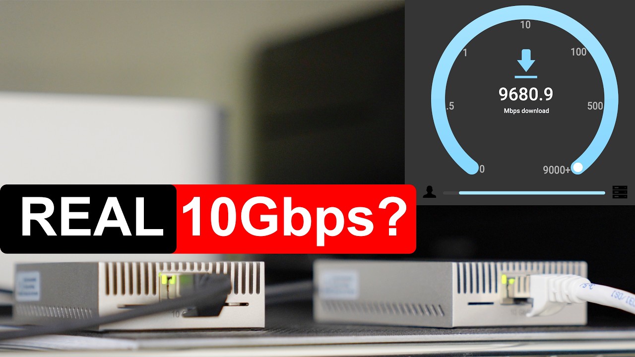 Ethernet 10 Гбит/с через USB4? (Работает)