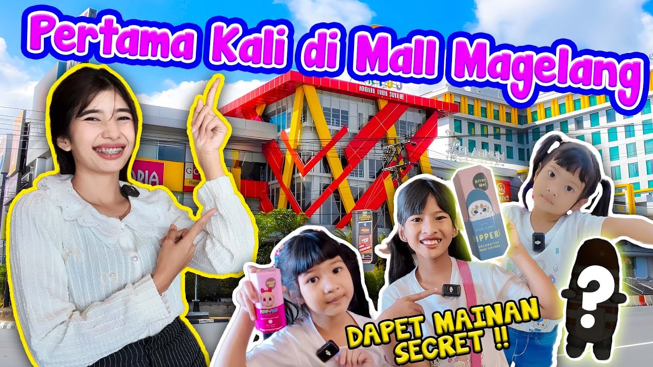 MAMI SURPRISE DISTA DOMINIQUE DARLEEN AJAK KE MALL DI MAGELANG PERTAMA KALI!! YEAYYY #viralvideo