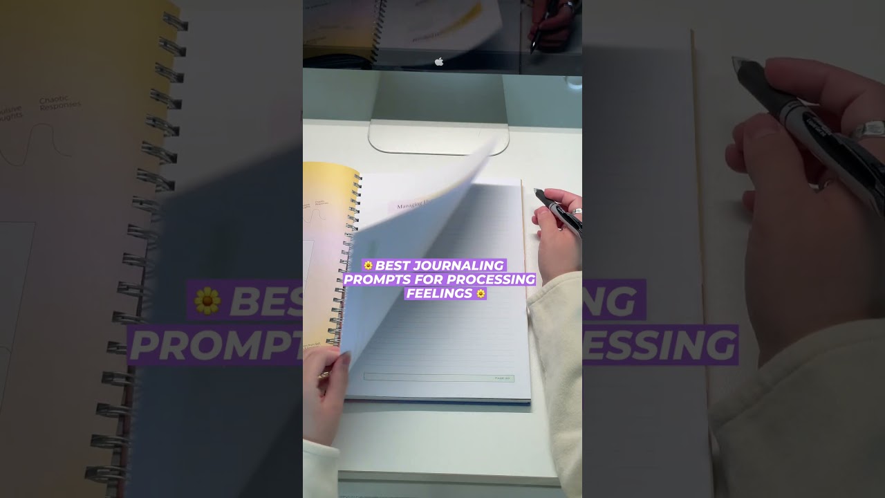 journaling prompts for when you're dealing with difficult emotions