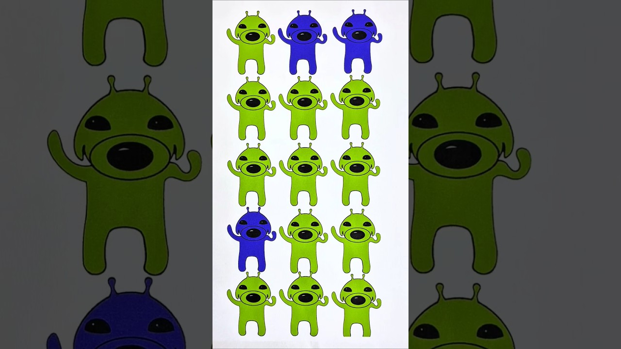 Gog The Alien Green Dog?  puzzle #trending #memes #paperpuzzle #games