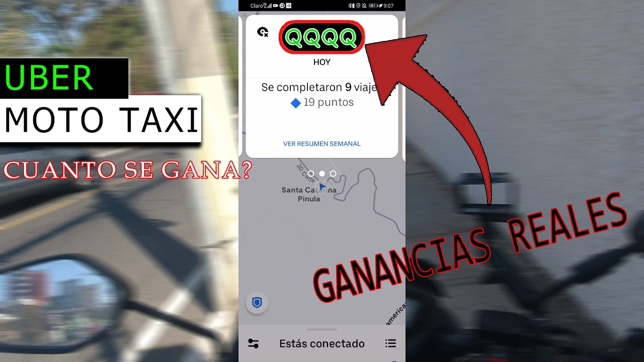 Uber Moto en Guatemala, CUANTO GANO?? 🤑🤑🤑