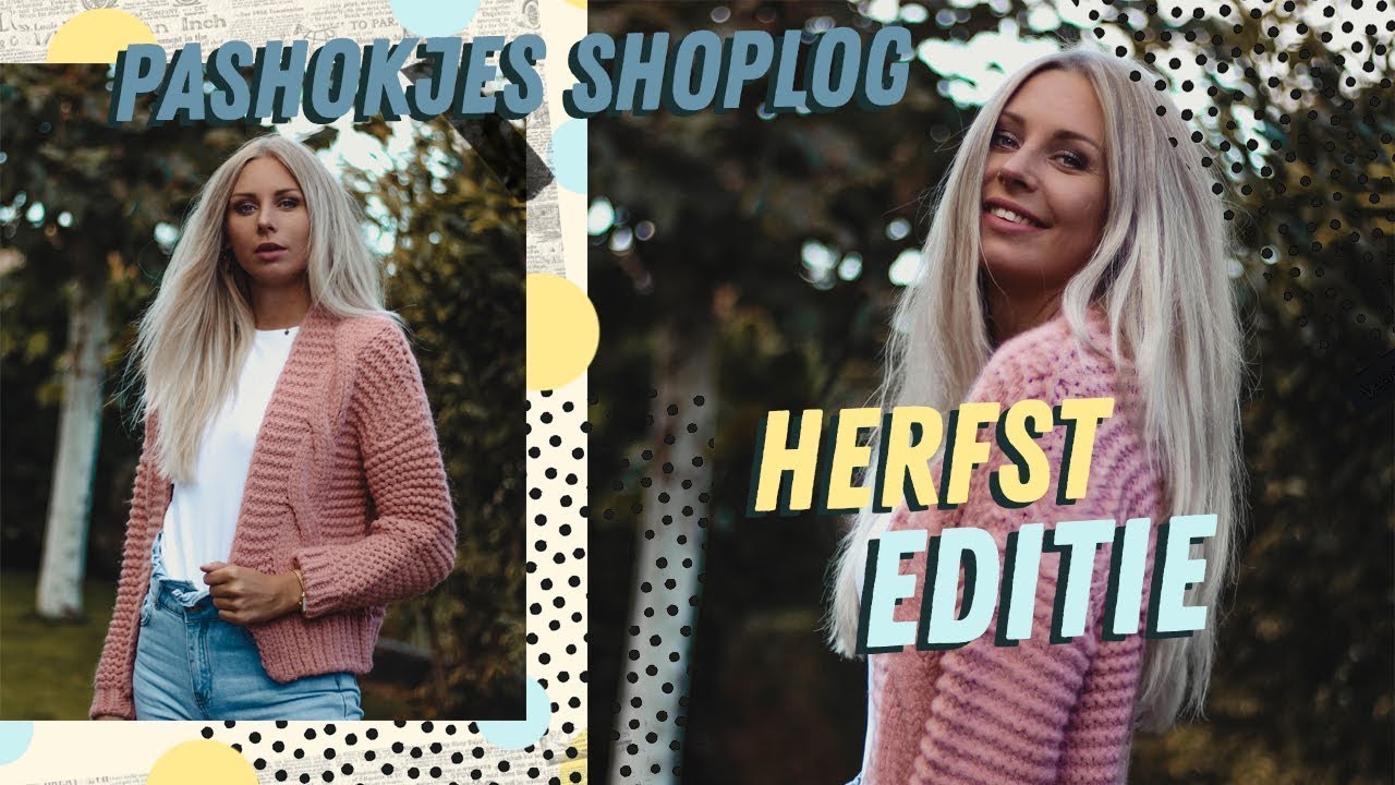 PASHOKJES SHOPLOG !!! | Herfst Editie || Lisanne de Vries