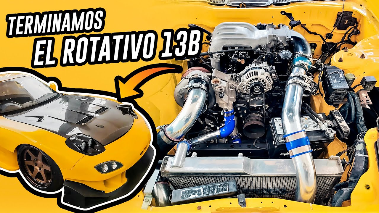 PROYECTO MAZDA RX7 FD3S - TERMINAMOS EL ROTATIVO 13B TURBO