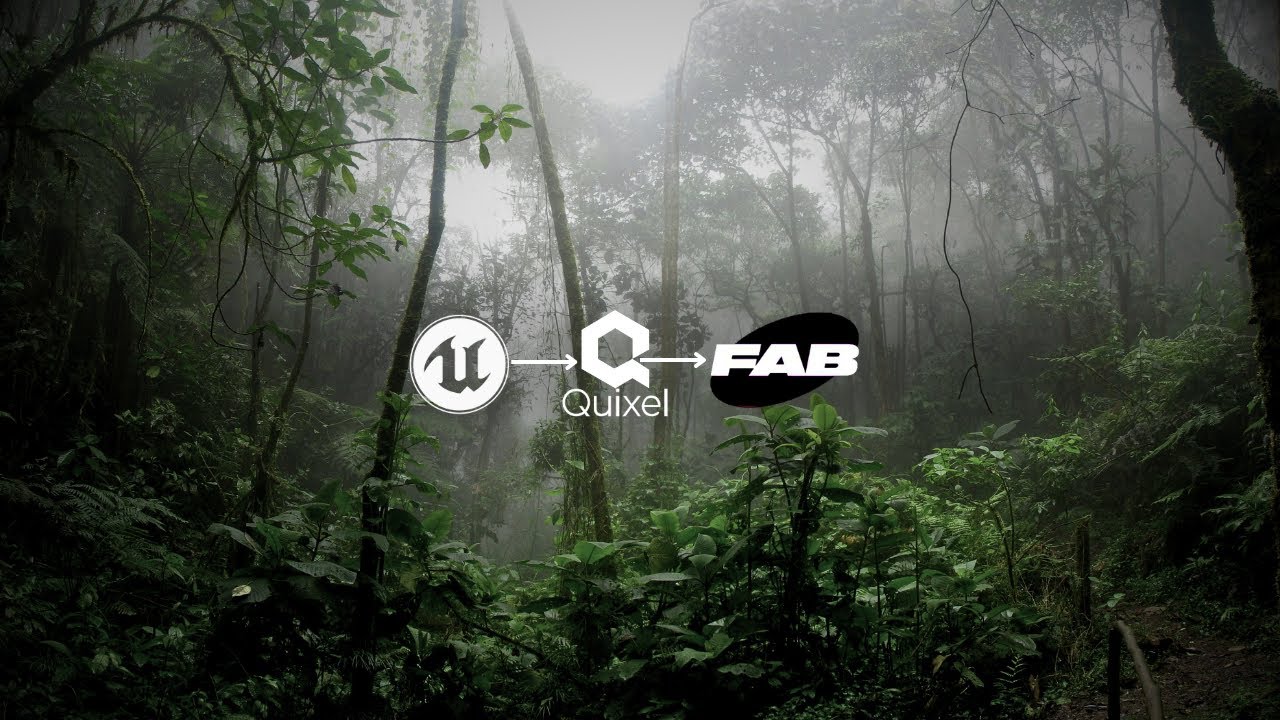 Простой способ использования Megascans в FAB с Unreal Engine 5