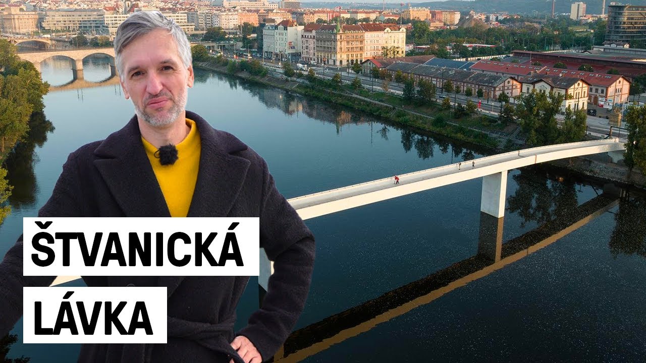 Štvanická lávka a její jednoduchost, za kterou se skrývá obrovské množství práce