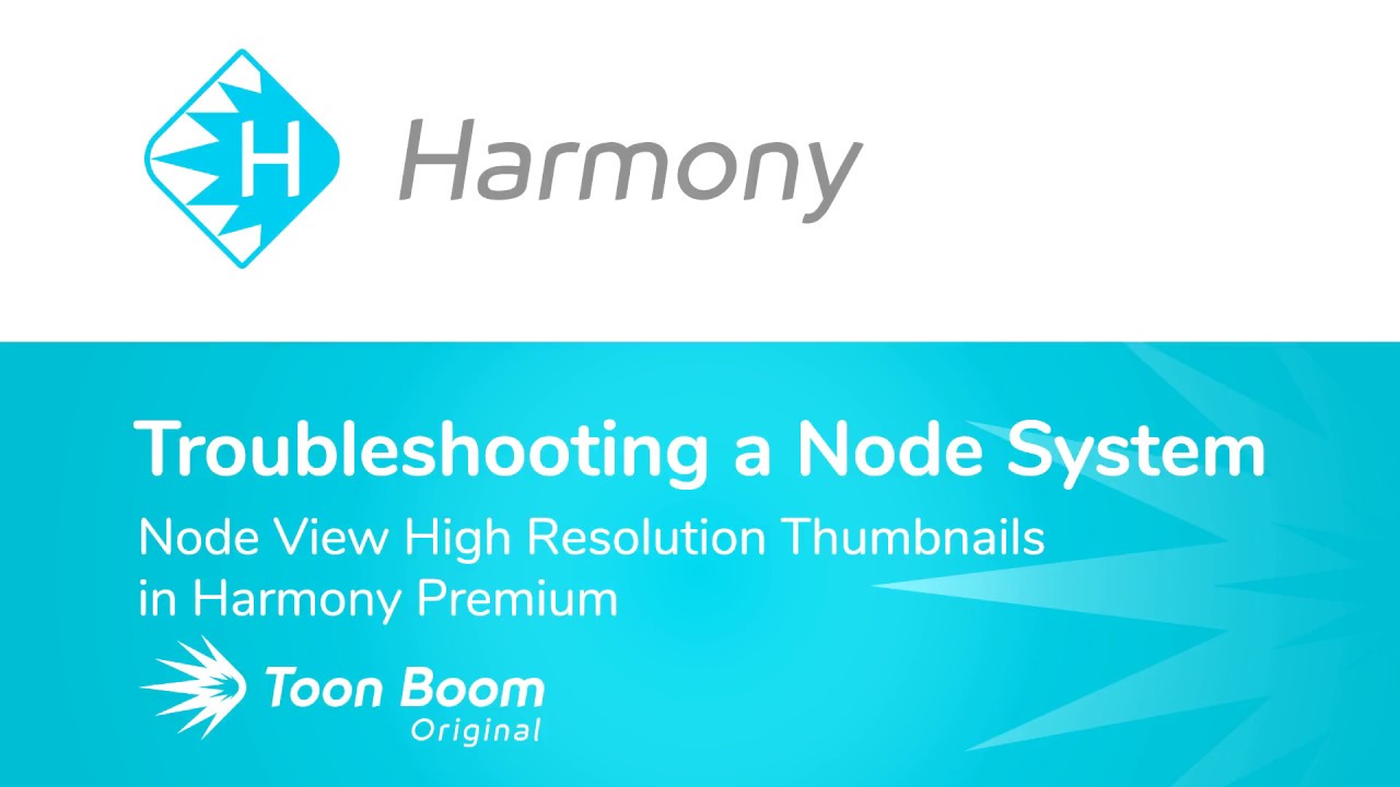 How to use Node View High Resolution Thumbnails in Harmony Premium