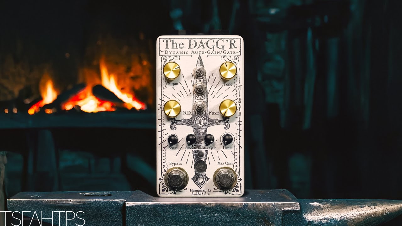 Ни одна другая педаль перегрузки не делает ТАКОГО... HangmanFX The DAGG'R - Dynamic Auto Gain/Gate