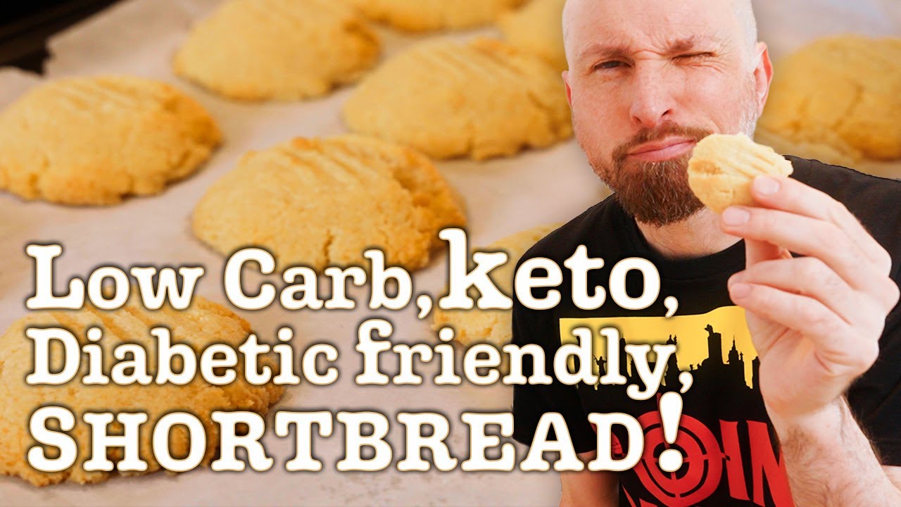 Low Carb Shortbread Cookies 🧑‍🍳 (Sugar Free, Egg Free & Delicious!)