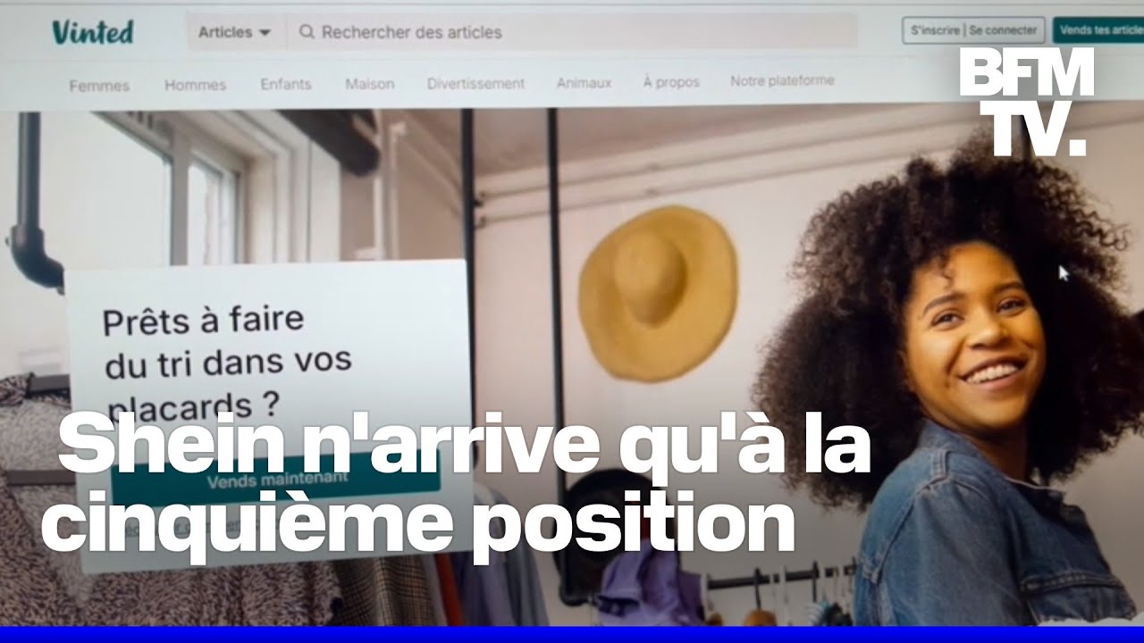 Le premier vendeur de v&ecirc;tements en France est Vinted