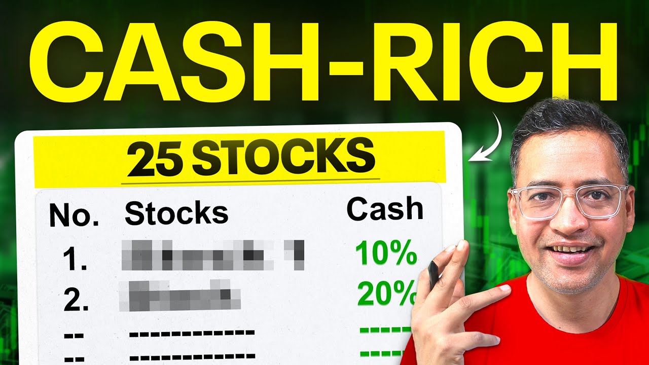 The Magic of CASH-Rich Stocks No One Told You About &ndash; A MUST Watch | Rahul Jain