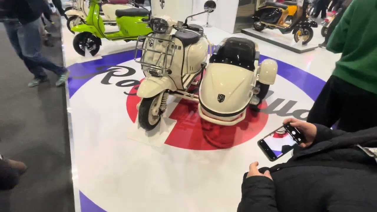 Scooters At Motorcycle Show NEC November 2025