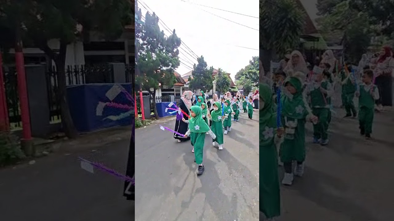 TK AISYIYAH 98, TARHIF RAMADHAN DAN KELILING LINGKUNGAN SEKOLAH
