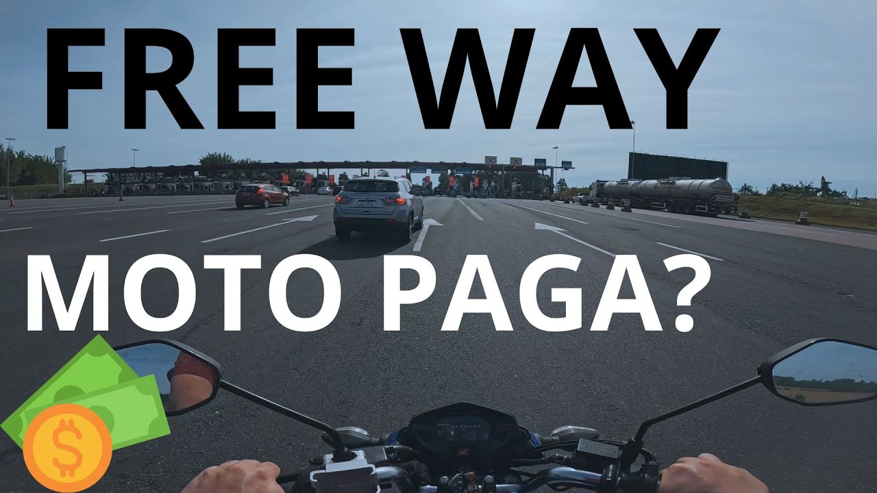 MOTO PAGA PEDAGIO NA FREEWAY BR 290? MOTOVLOG E BATE PAPO